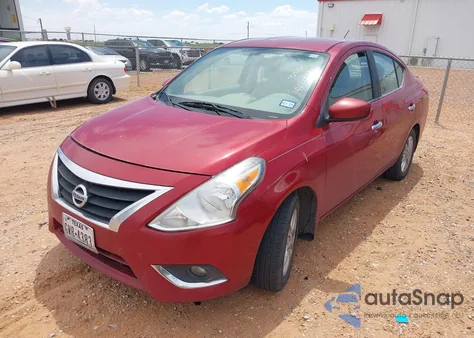 2015 Nissan Versa 1.6 Sv z USA, uszkodzony, nr VIN 3N1CN7AP7FL924288